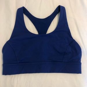 Lululemon Bra, Size 8, Royal Blue